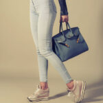 Holding Hermes Birkin