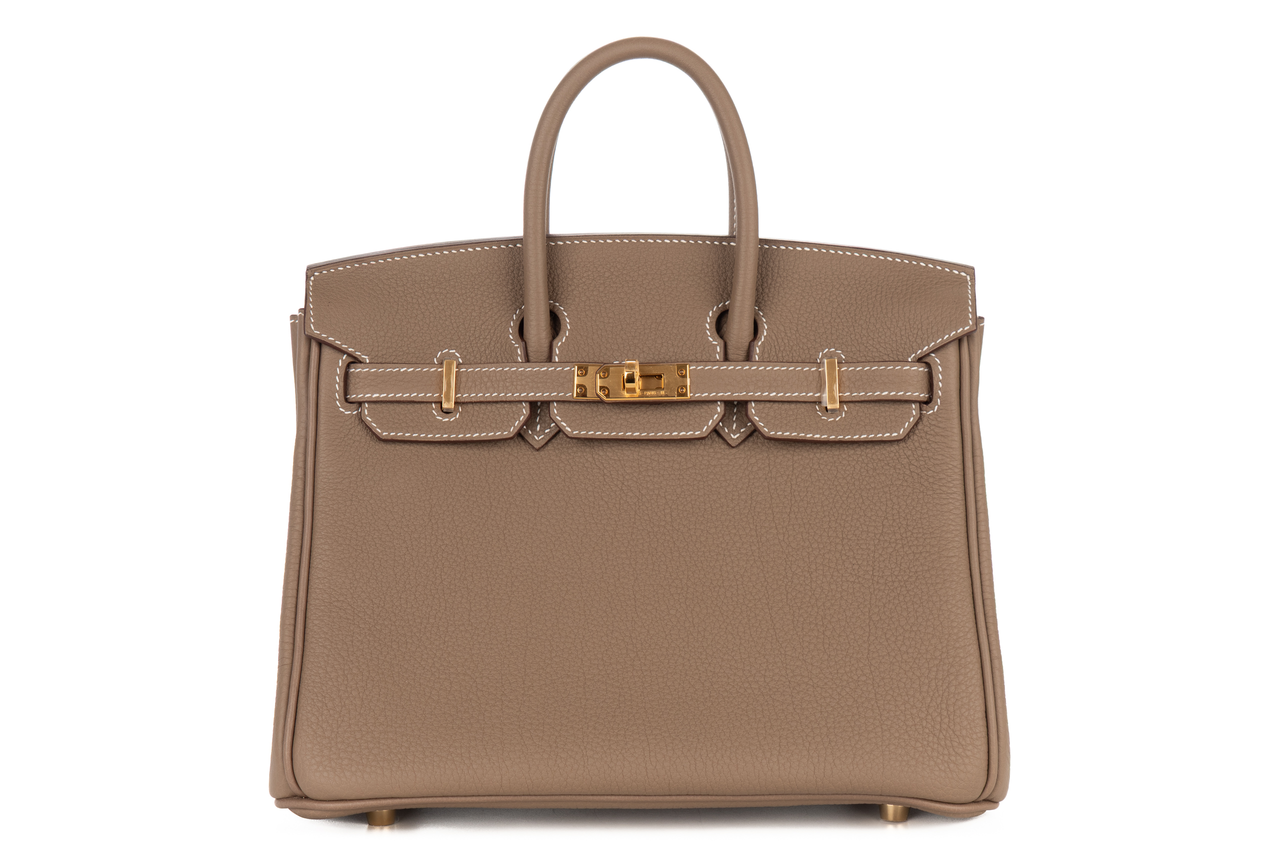 Hermès Birkin 25 Etoupe Togo Gold Hardware