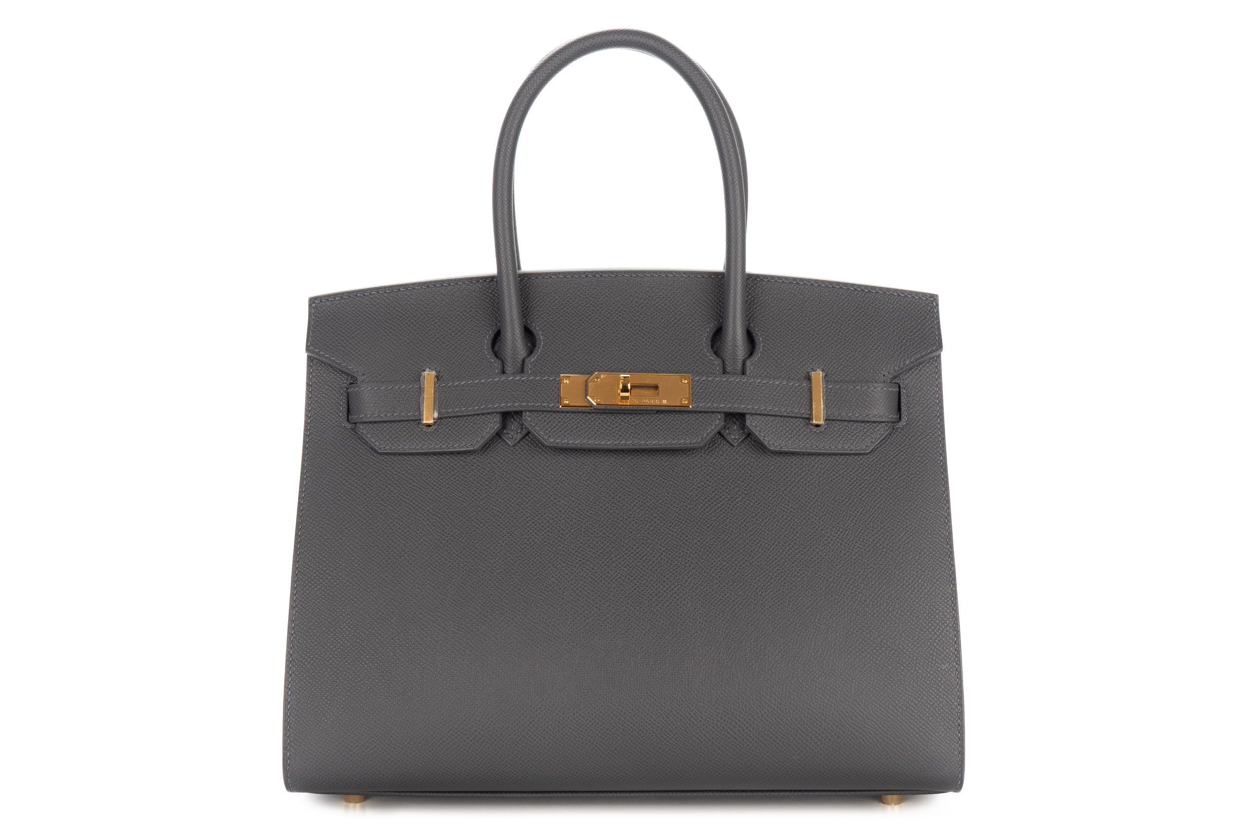 Hermès Birkin 30 Ardoise Epsom Sellier Gold Hardware