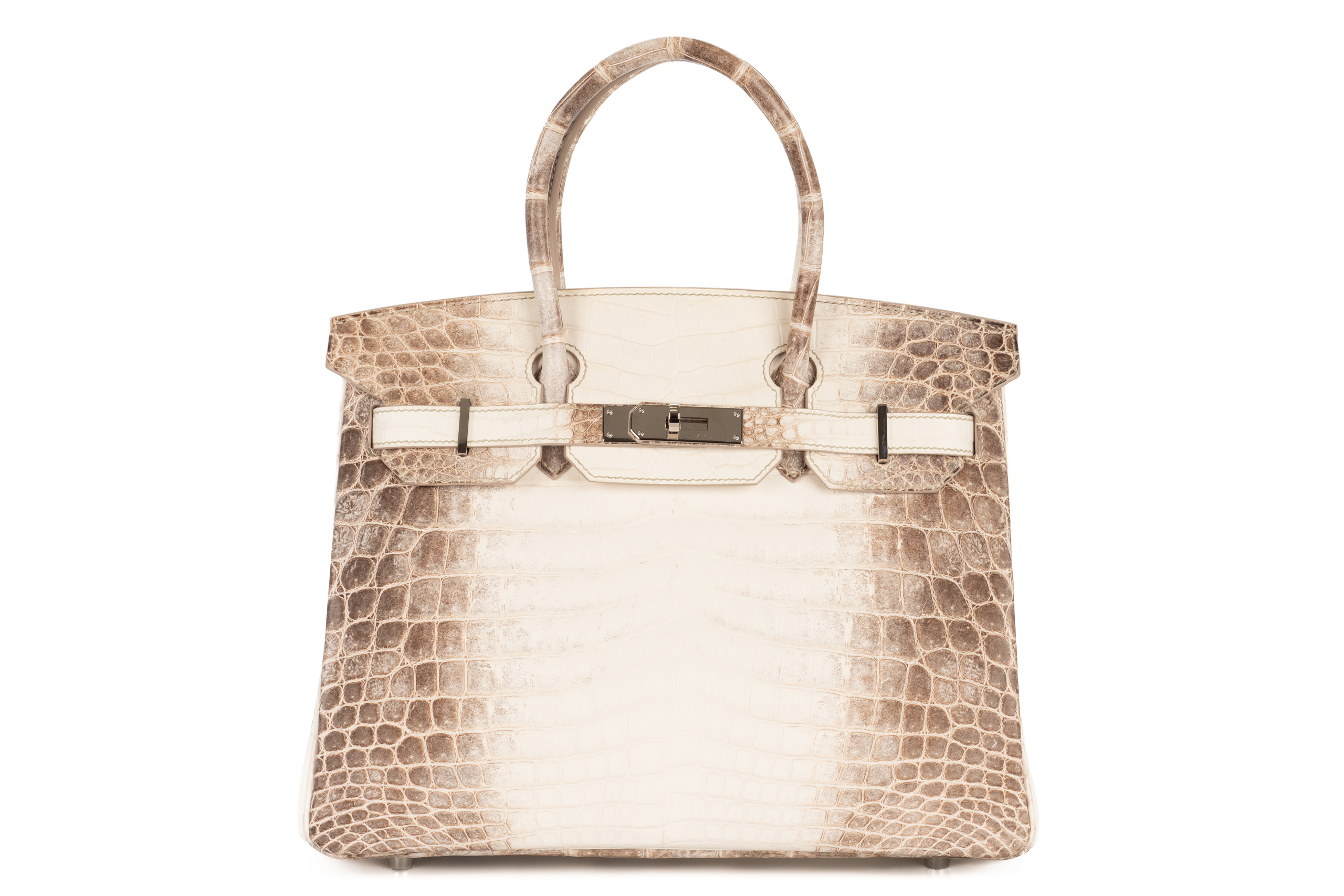 Hermès Birkin 30 Himalaya Blanc Crocodile Niloticus Palladium Hardware