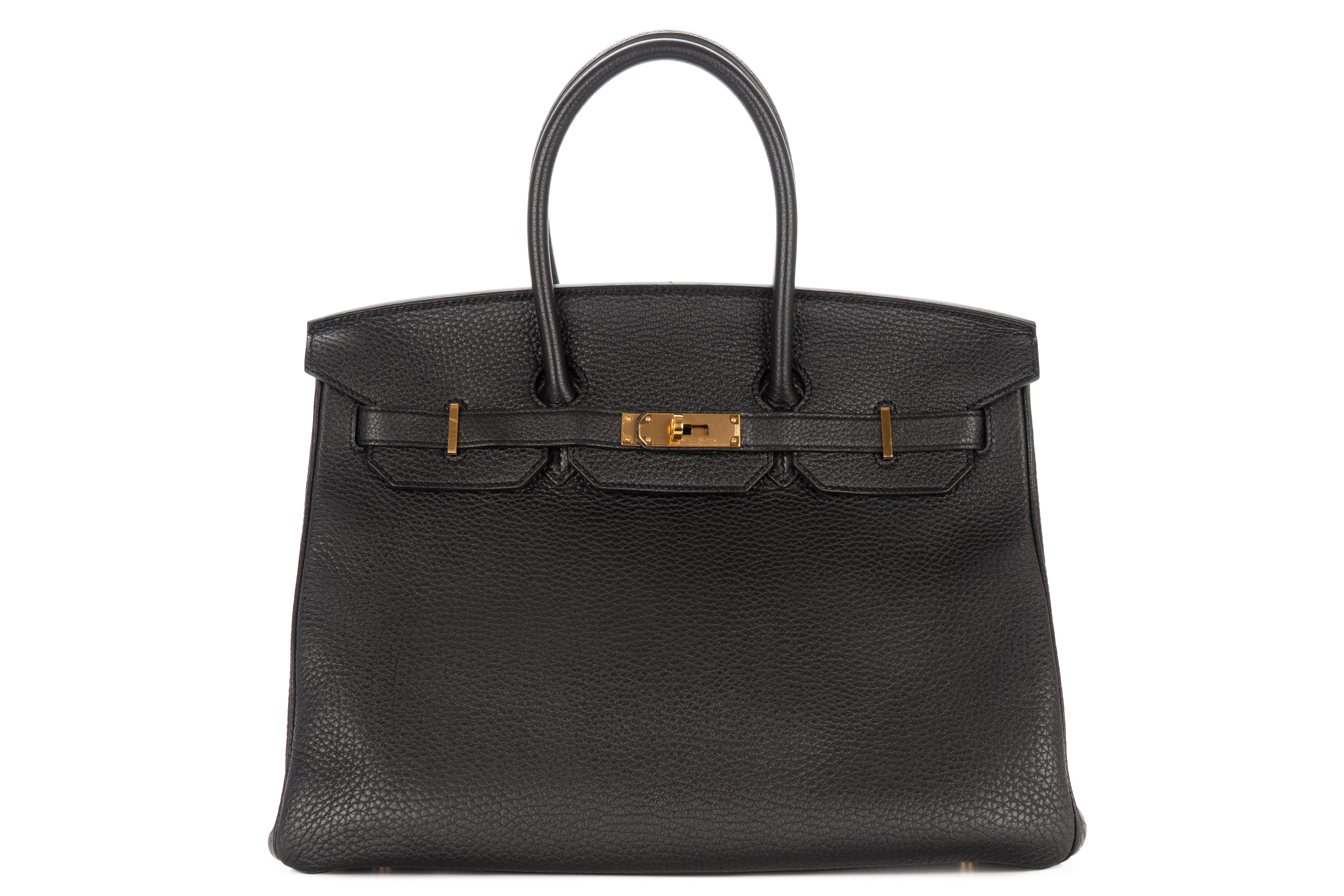 Hermès Birkin 35 Noir – Black Togo Gold Hardware