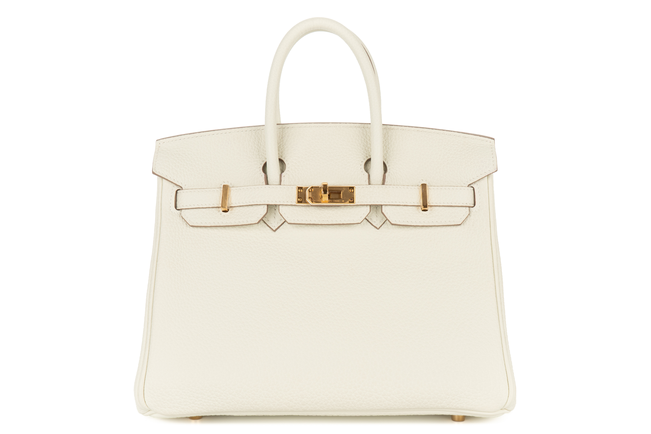 Hermès Birkin 25 Mushroom Togo Gold Hardware