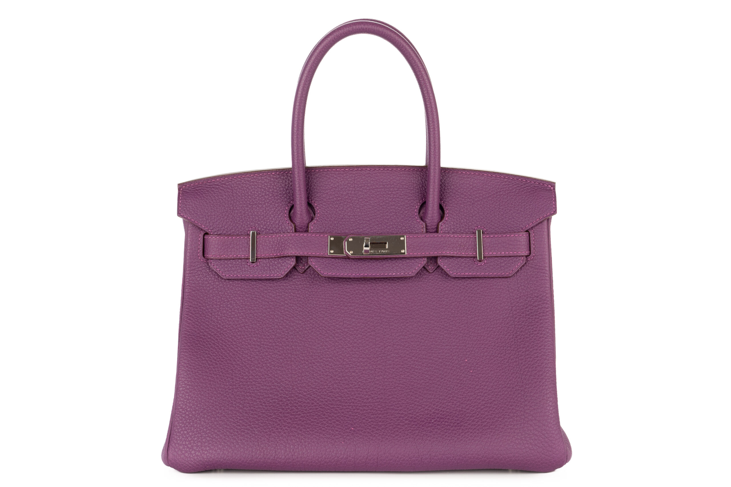 Hermès Birkin 30 Anemone Togo Palladium Hardware