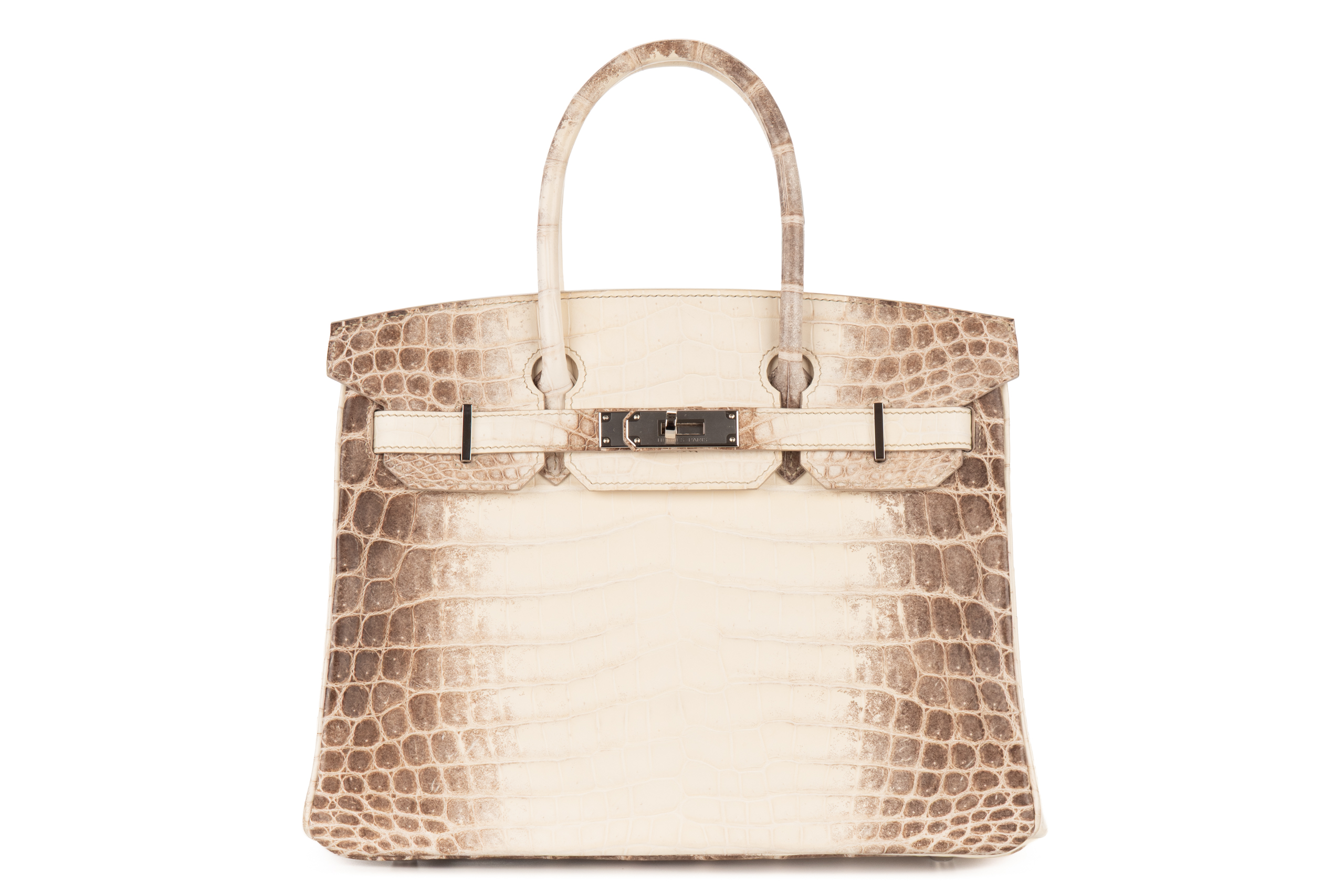 Hermès Birkin 30 Himalaya Blanc Crocodile Niloticus Palladium Hardware