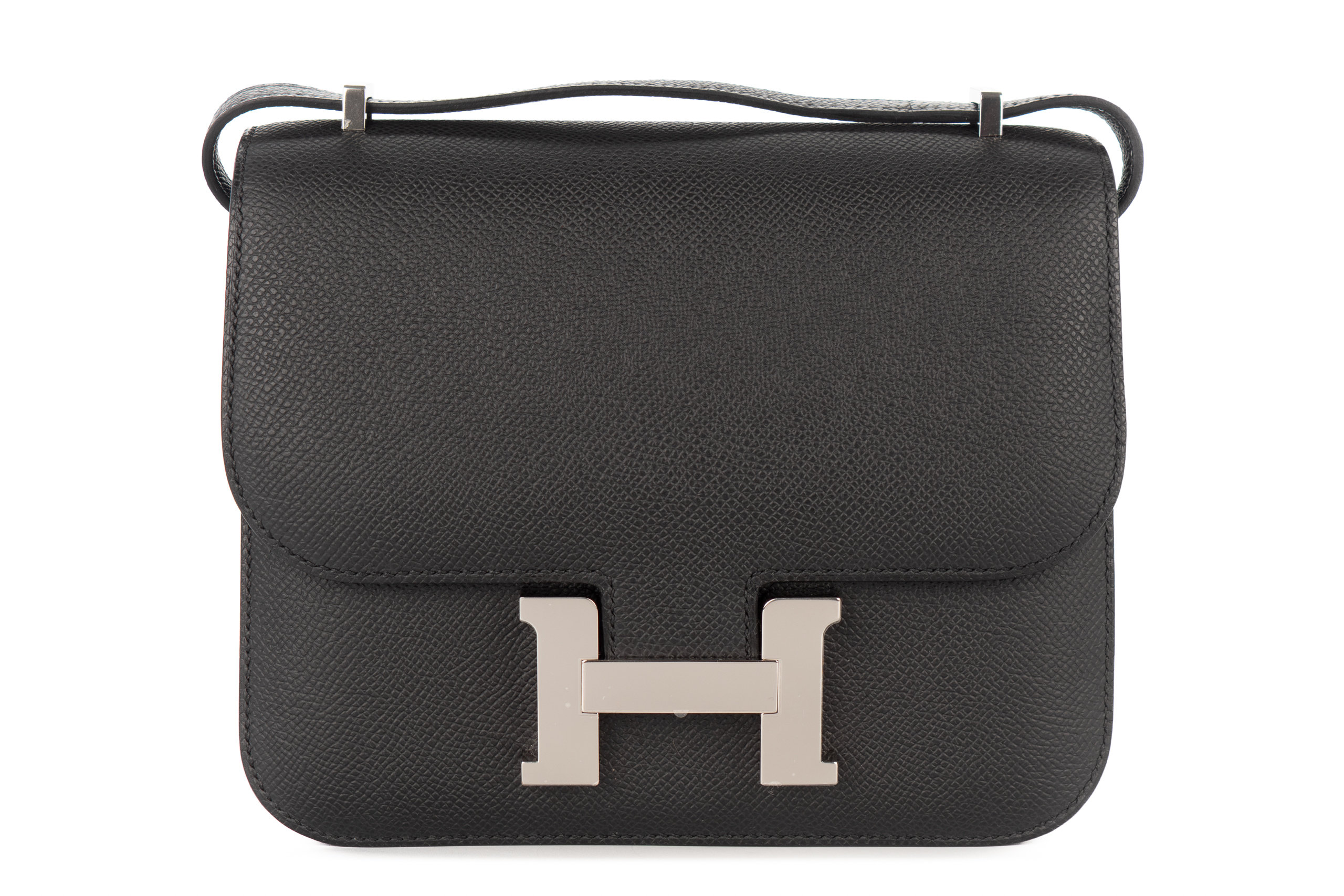 Hermès Constance 18 Noir – Black Epsom Palladium Hardware
