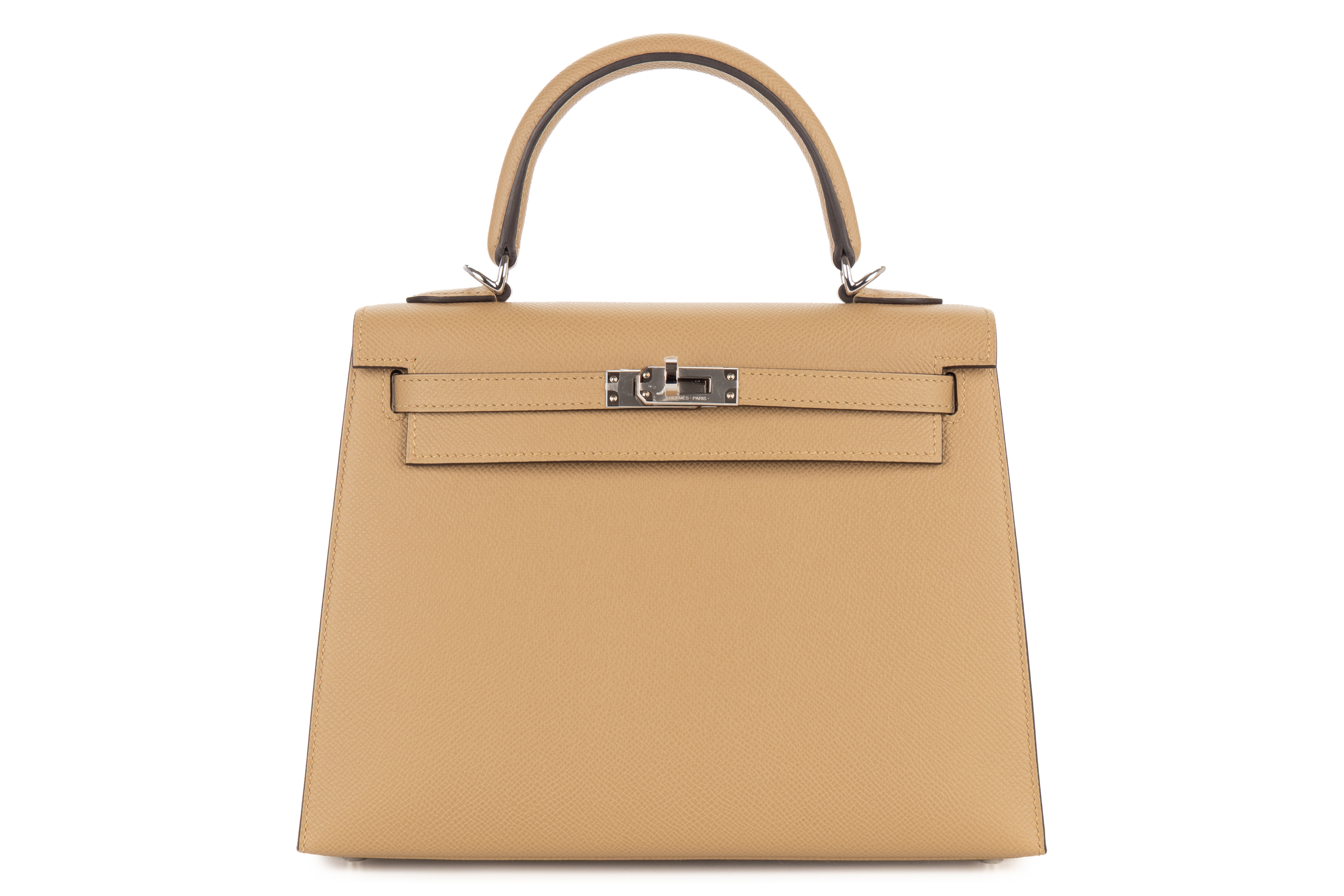 Hermès Kelly 25 Poussiere Epsom Sellier Palladium Hardware