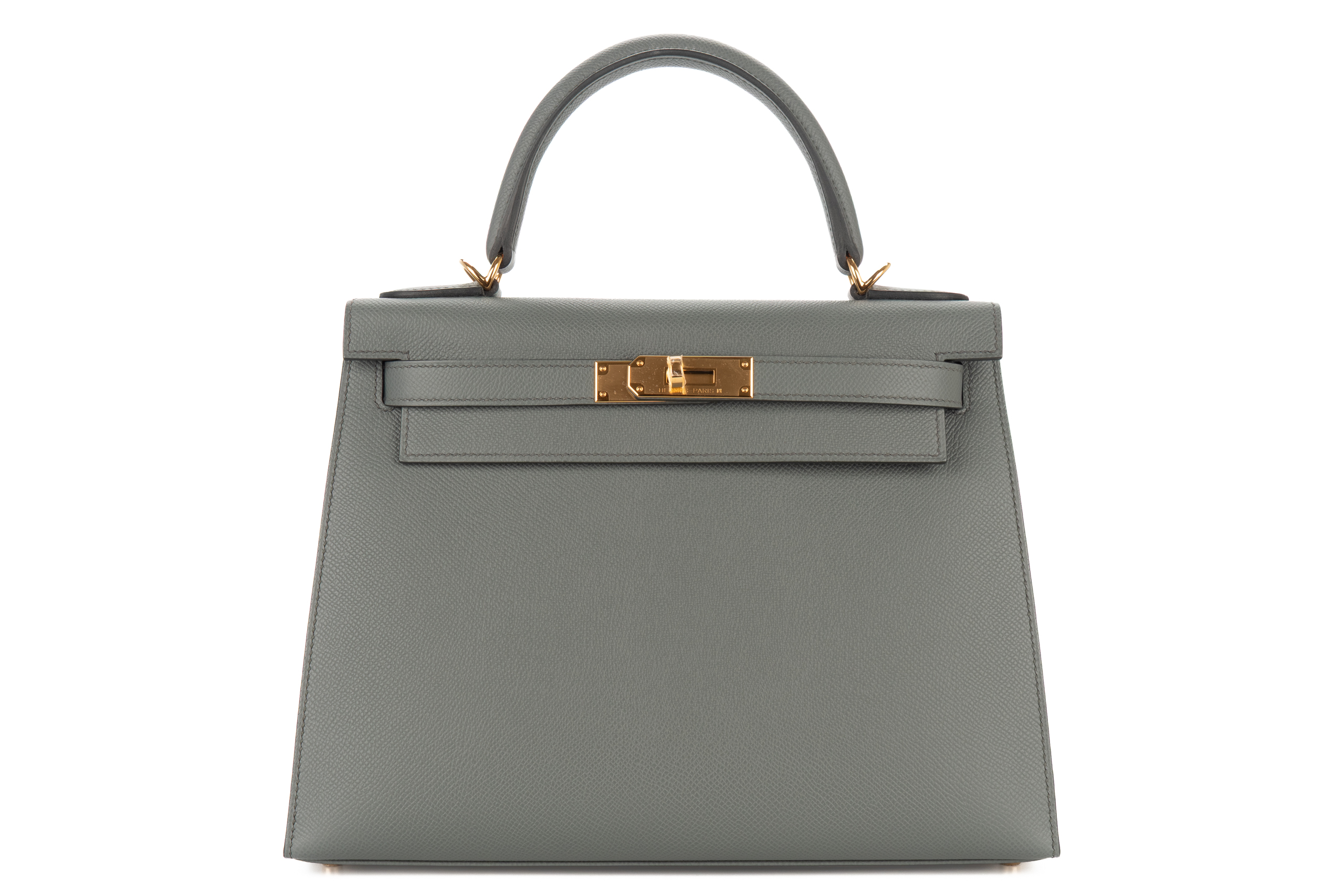 Hermès Kelly 28 Vert Amande Epsom Sellier Gold Hardware