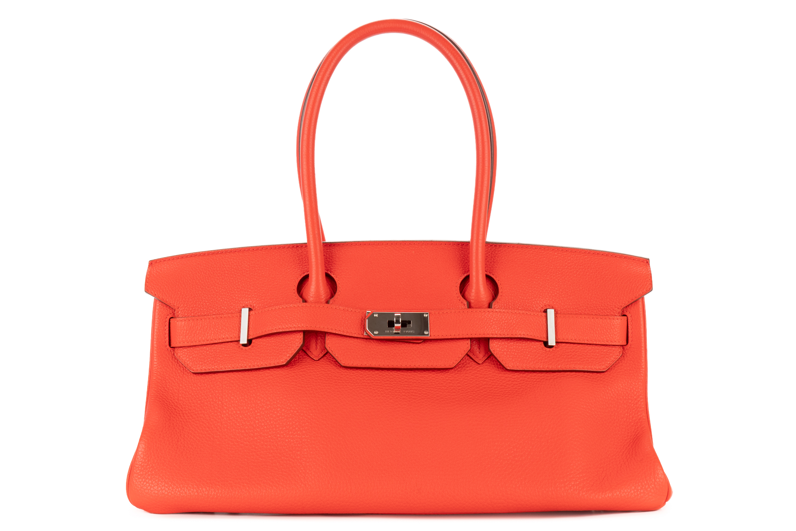 Hermès Shoulder Birkin 42 Rose Jaipur Togo Palladium Hardware