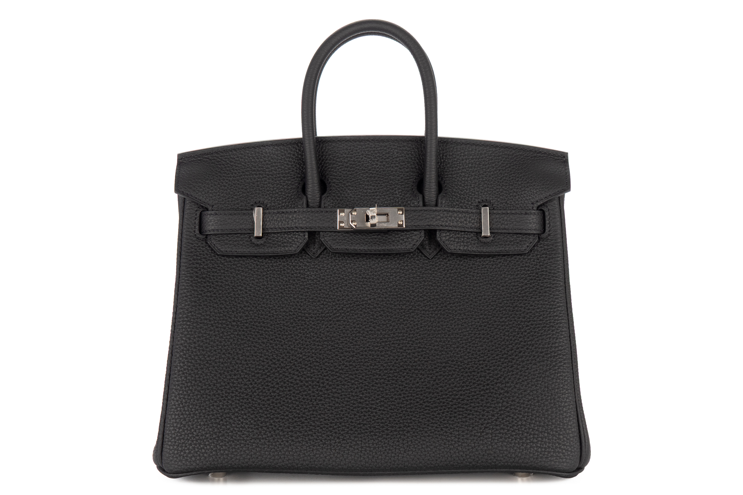 Hermès Birkin 25 Noir – Black Togo Palladium Hardware