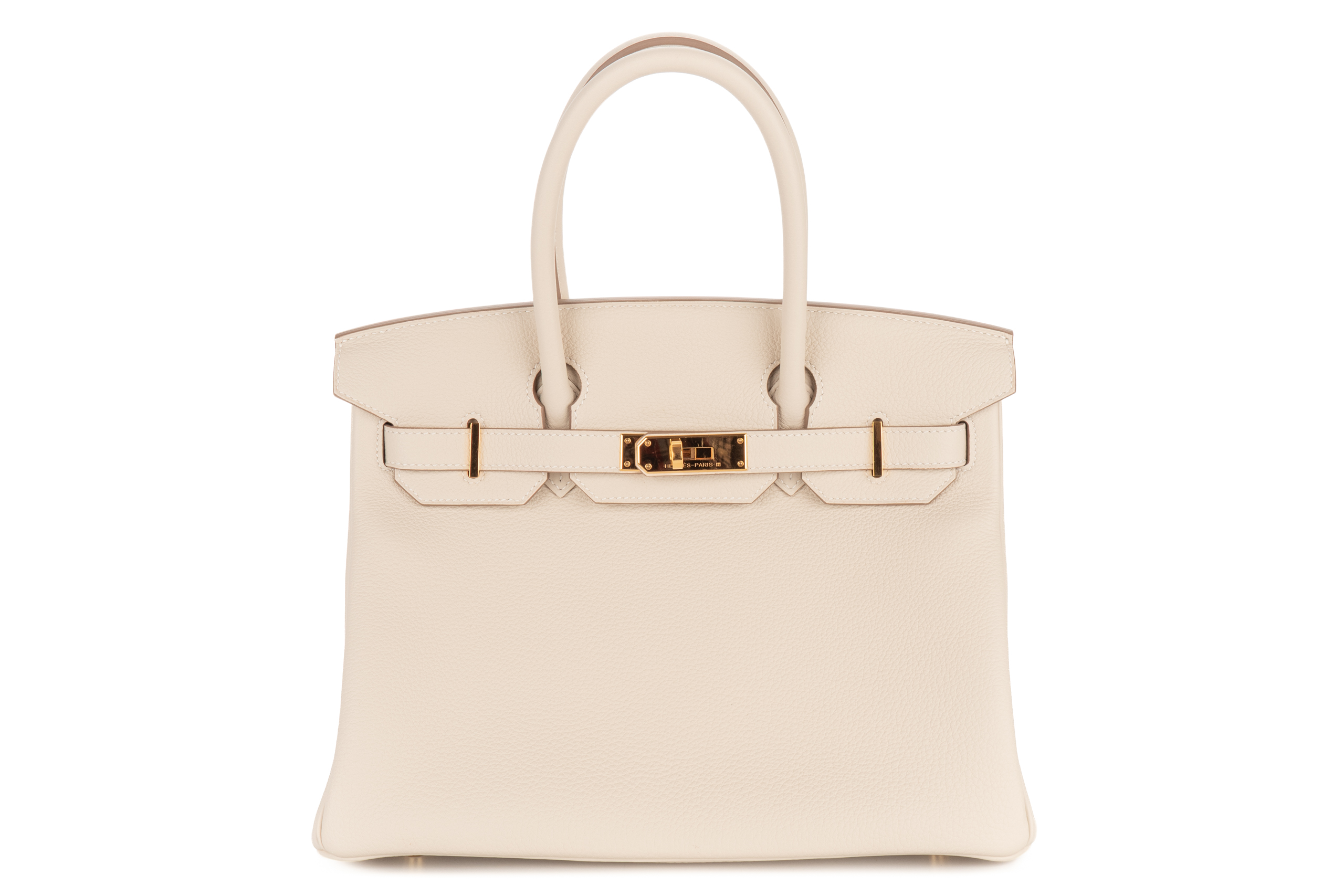Hermès Birkin 30 Craie Togo Gold Hardware