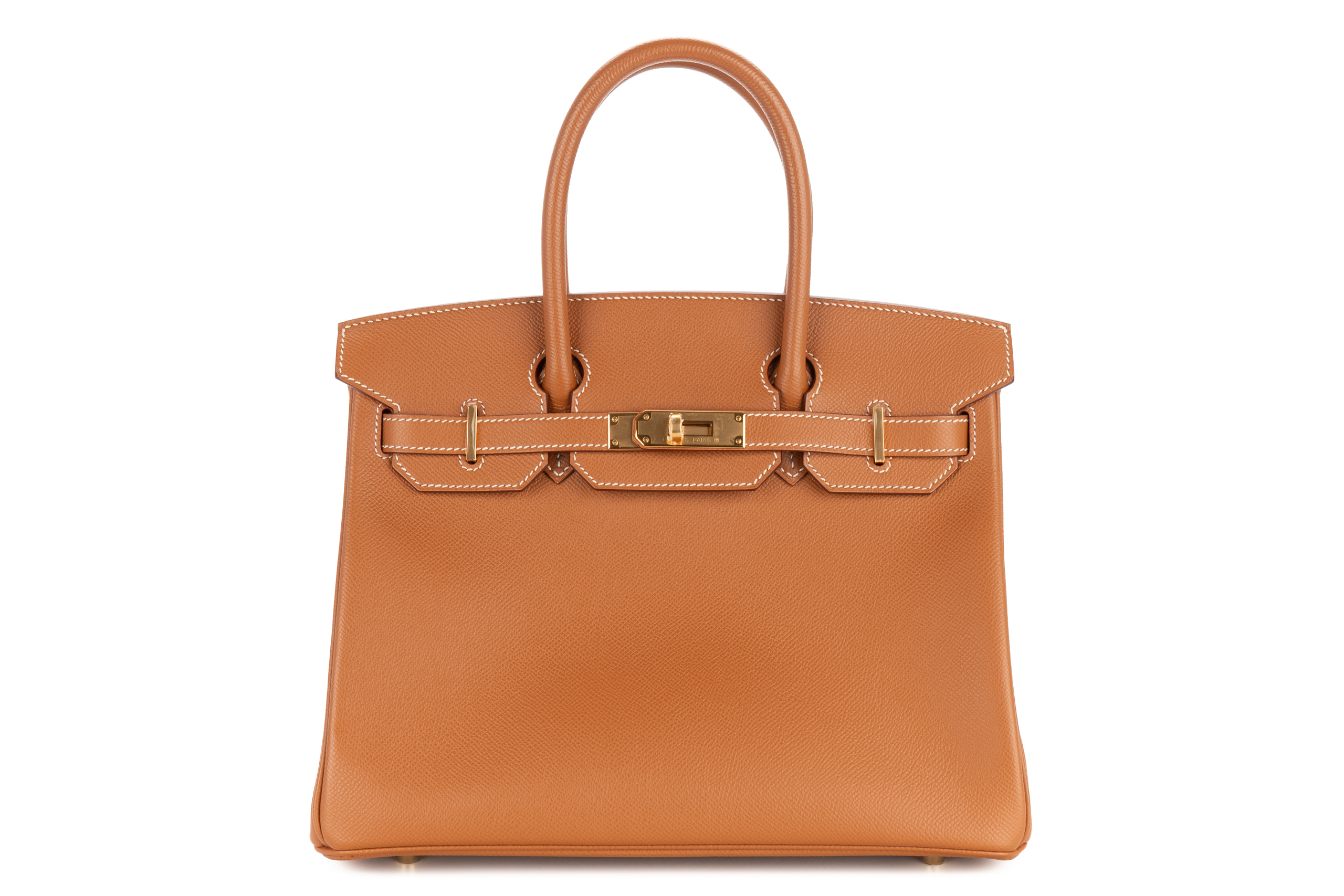 Hermès Birkin 30 Gold Epsom Retourne Gold Hardware