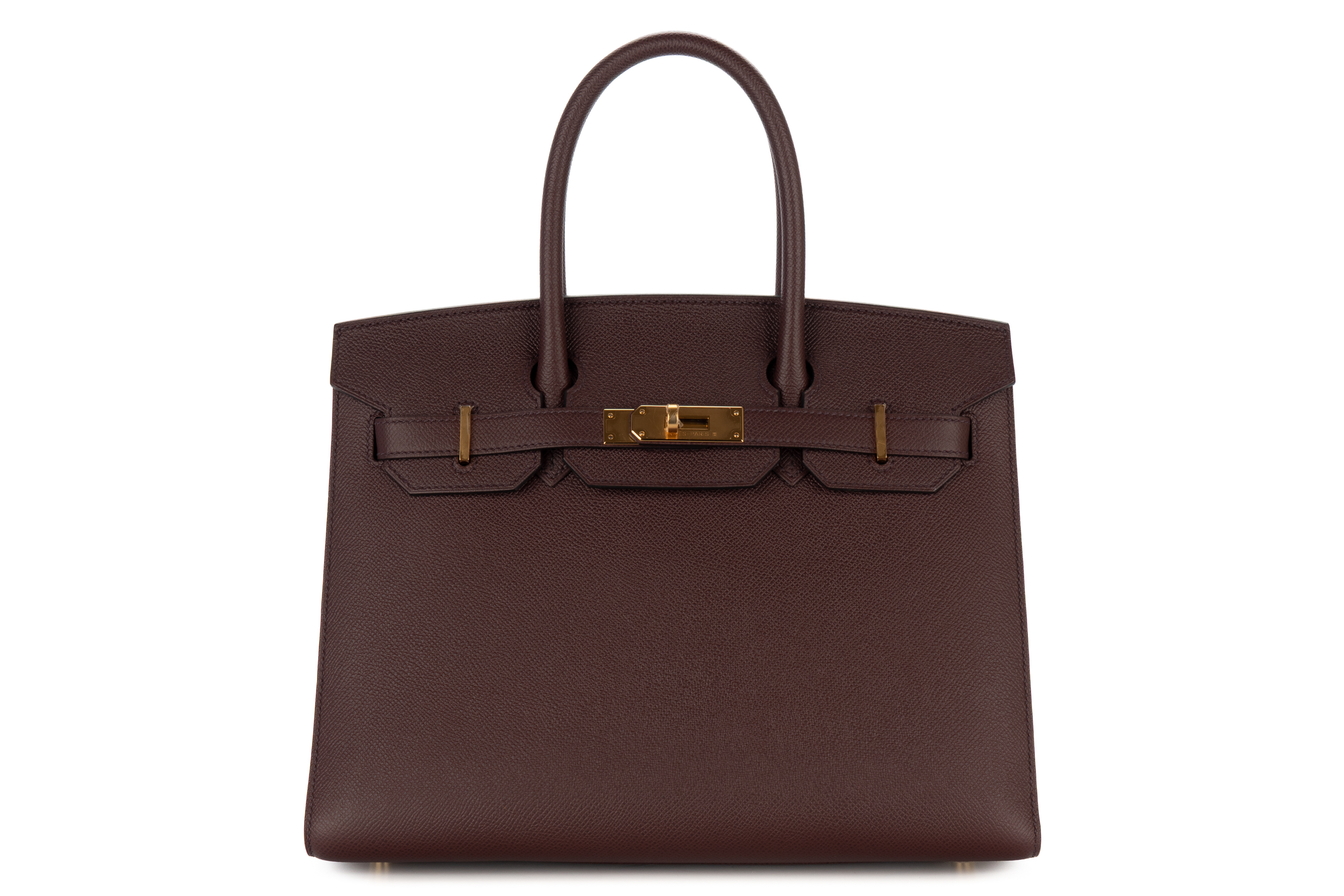 Hermès Birkin 30 Rouge Sellier Epsom Sellier Gold Hardware
